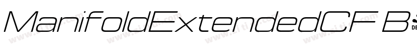 ManifoldExtendedCF B字体转换